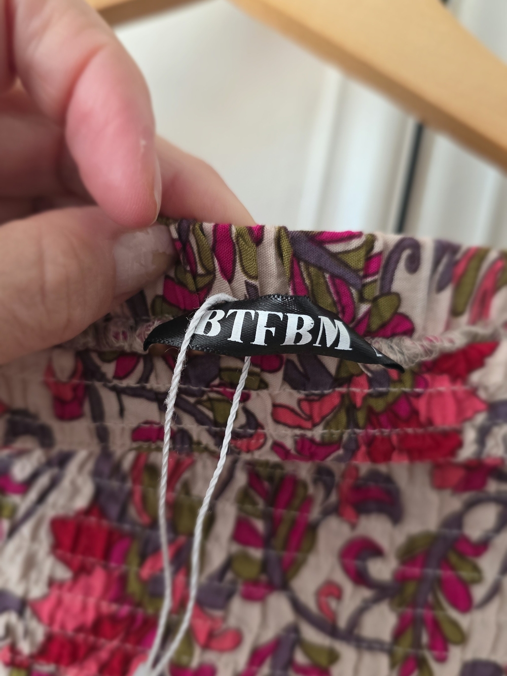 BTFBM High Low Floral Ruffle Skirt | Boho Festival Maxi Midi - Picture 5 of 7